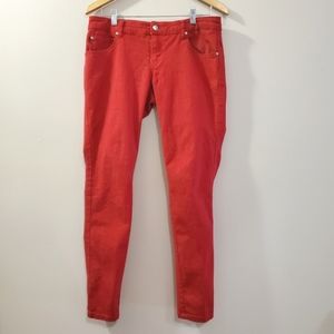 Tripp NYC - 💀 Red Low Rise Jeans - Size 29